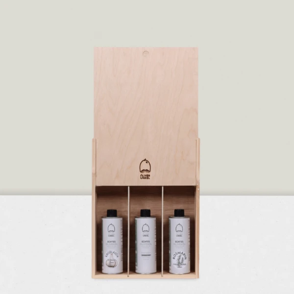 Deluxe Box mit 3 Olivenölen